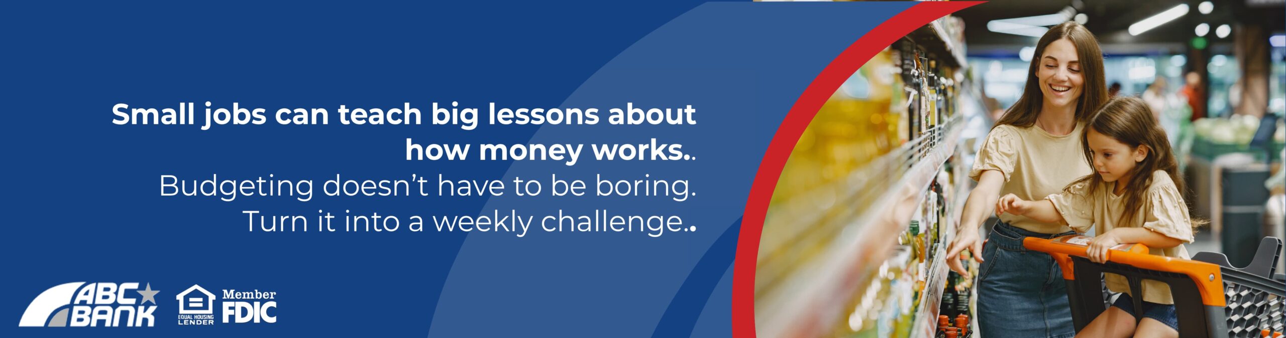 a mom and daughter shopping at a store