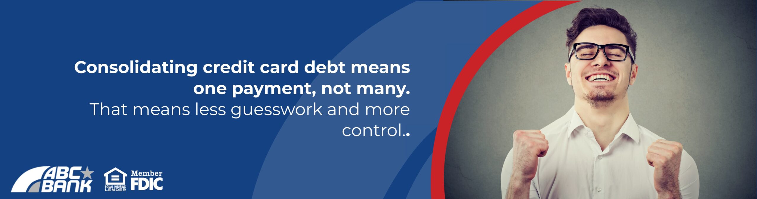 a man looking relieved