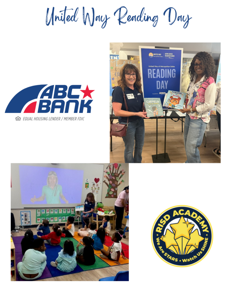 We enjoyed our time this morning reading to the students at RISD Academy. Each year, Reading Day brings community volunteers into classrooms across North Texas to celebrate the power of books and encourage young scholars to build a lifelong love of reading. #Reading #RISDAcademy #Community Banking