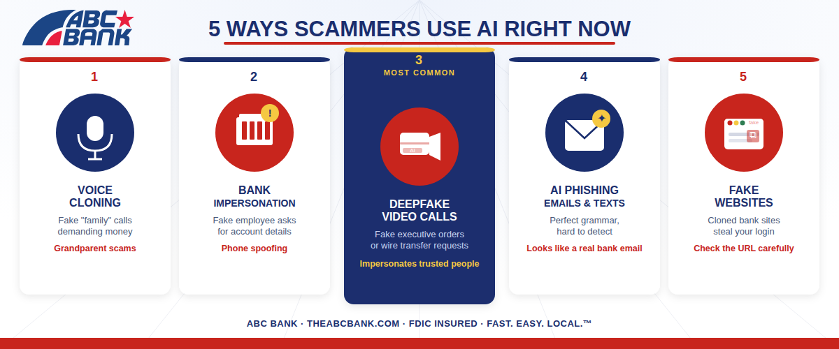 5 Ways Scammers Use AI Right Now